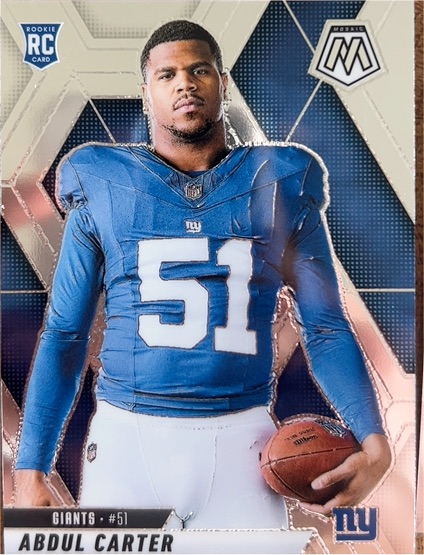 2025 Panini Mosaic #282 Abdul Carter — front