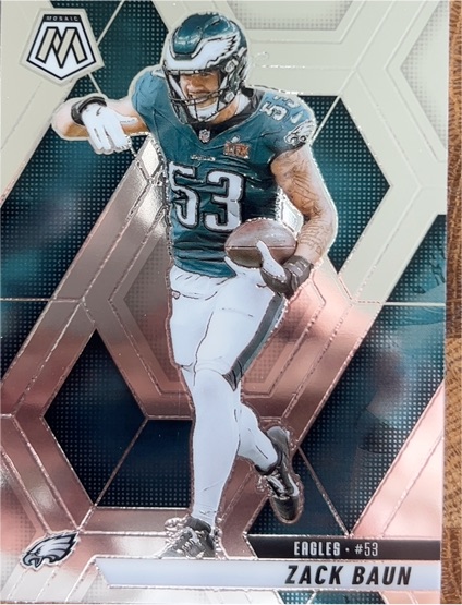 2025 Panini Mosaic #141 Zack Baun — front
