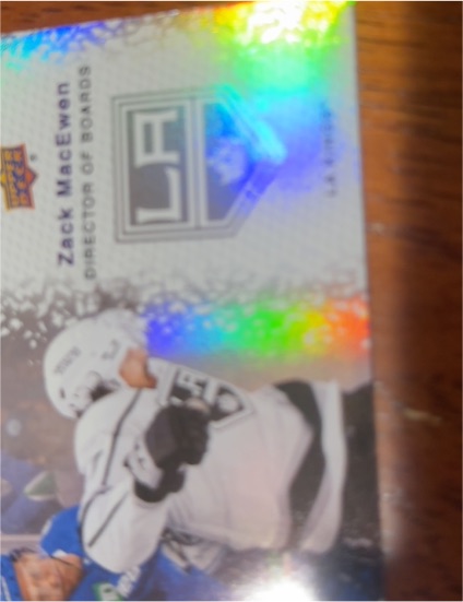 2023-24 Upper Deck Director of Boards #DB-9 Zack Macewen — front