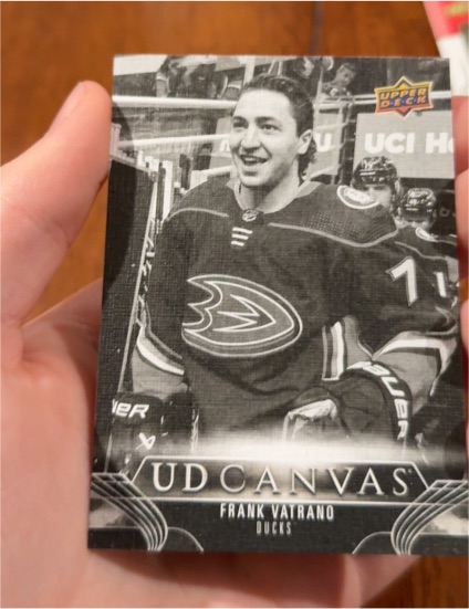 2023-24 Upper Deck Series 2 UD Canvas #C123 Frank Vatrano — front