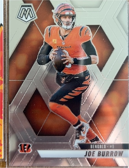 2025 Panini Mosaic #9 Joe Burrow — front