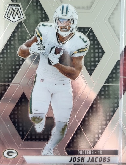 2025 Panini Mosaic #156 Josh Jacobs — front