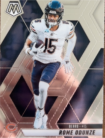 2025 Panini Mosaic #206 Rome Odunze — front