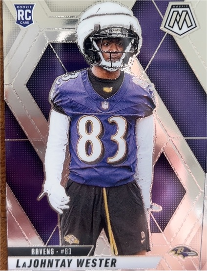 2025 Panini Mosaic #366 LaJohntay Wester — front