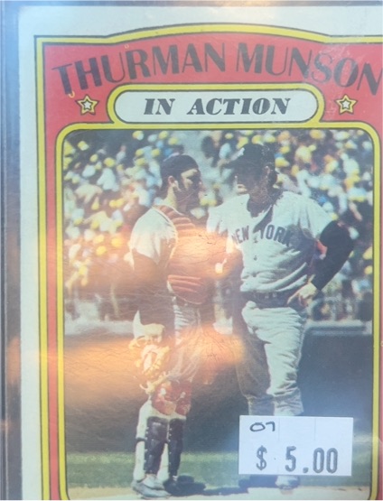 1972 Topps In Action Thurman Munson — front