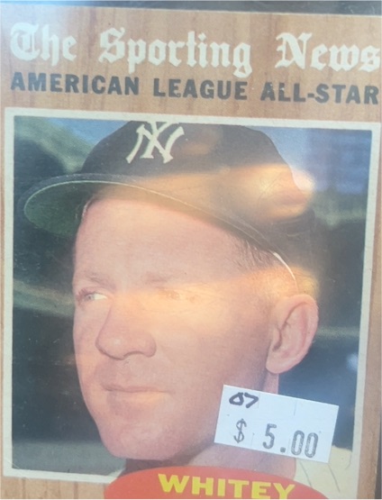 1962 Topps #475 Whitey Ford — front