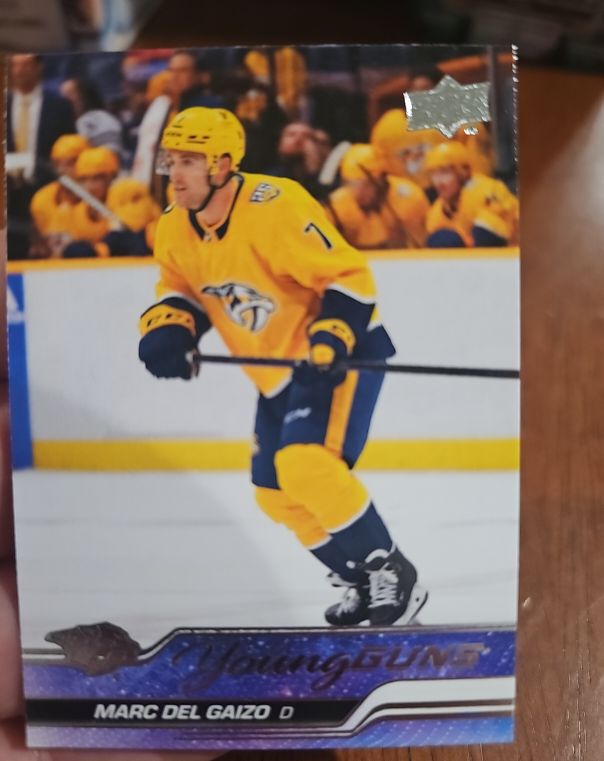 2023-24 Upper Deck Series 2 #498 Marc Del Gaizo Young Guns Rookie RC — front