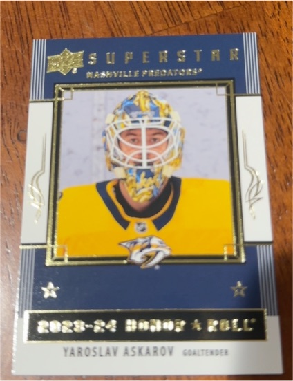 2023-24 Upper Deck Series 2 #HR60 Yaroslav Askarov — front