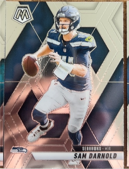 2025 Panini Mosaic #27 Sam Darnold — front