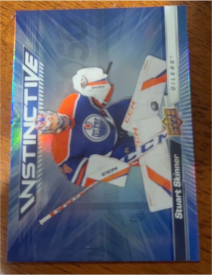2023-24 Upper Deck Instinctive #IN-8 Stuart Skinner — front