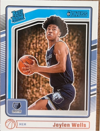 2024-25 Donruss #245 Jaylen Wells — front