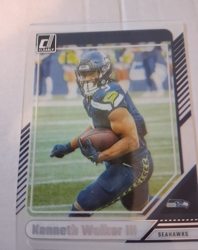 2024 Panini Clearly Donruss #47 Kenneth Walker III — front
