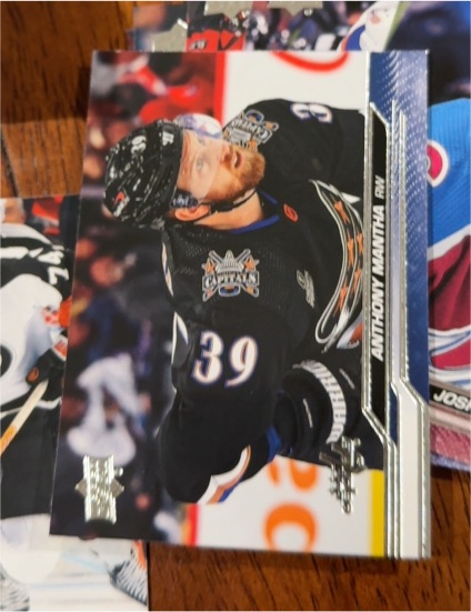2023-24 Upper Deck #437 Anthony Mantha Washington Capitals — front