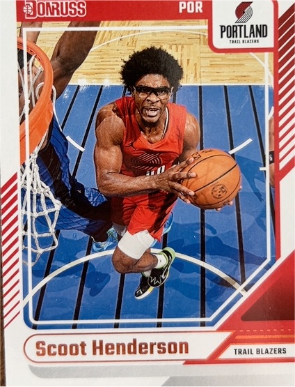 2024-25 Donruss #143 Scoot Henderson — front