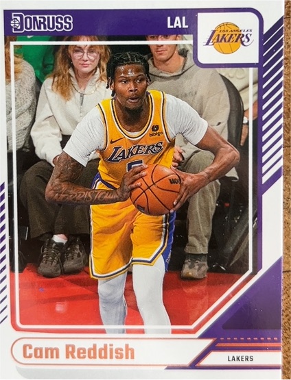 2024-25 Panini Donruss #30 Cam Reddish — front