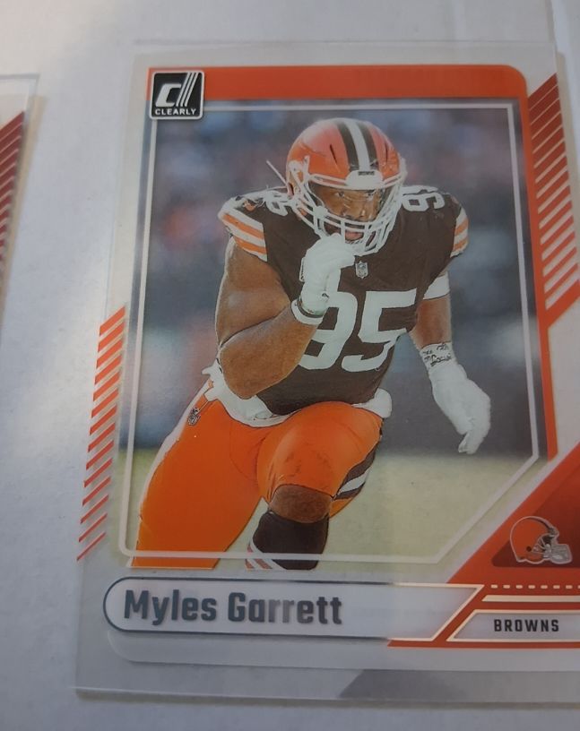 2024 Donruss Clearly #14 Myles Garrett — front