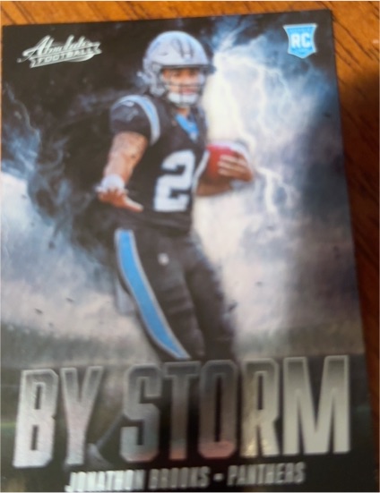 2024 Panini Absolute By Storm #BS-JBS Jonathon Brooks — front