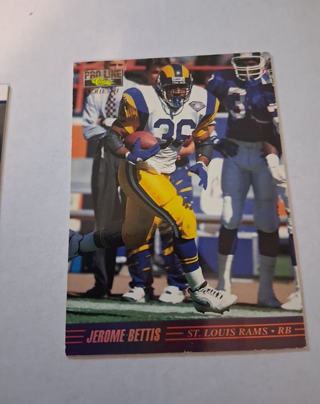 1995 Pro Line Series II #II-25 Jerome Bettis — front
