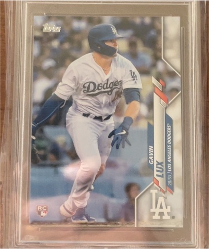 2020 Topps #292 Gavin Lux — front