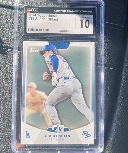 2024 Topps 50/50 #85 Shohei Ohtani — front