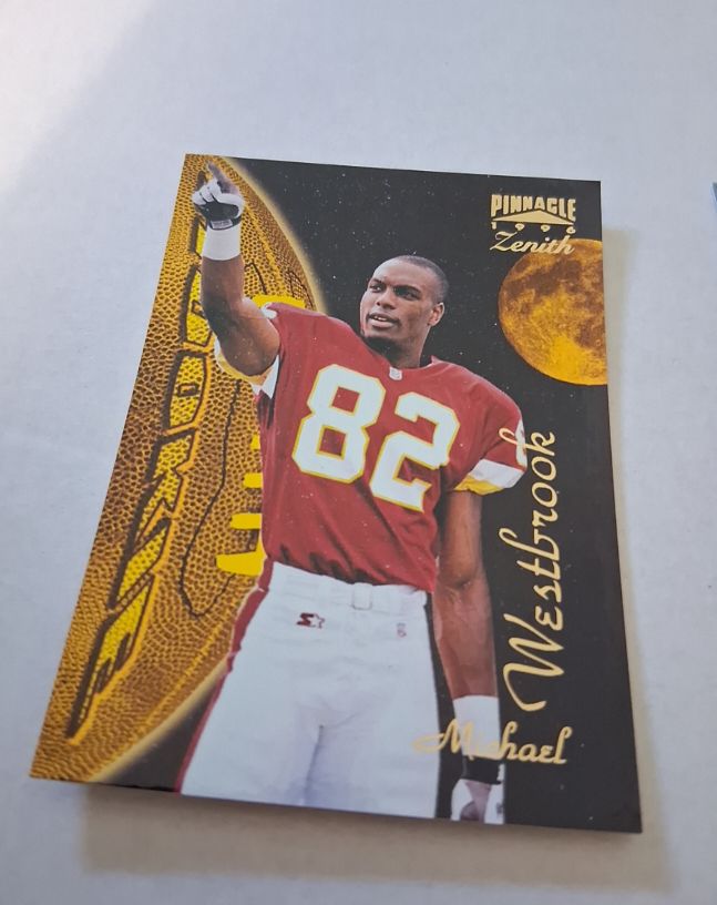 1996 Pinnacle Zenith #Z-121 Michael Westbrook — front