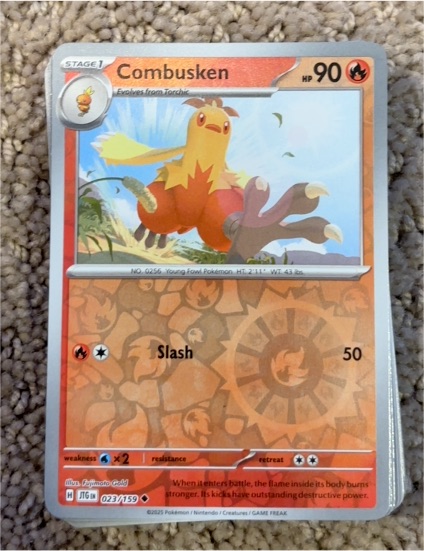 2024 Pokémon Journey Together #23 Combusken — front