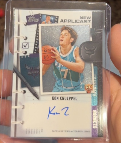 2025-26 Topps #NA-KK Kon Knueppel — front