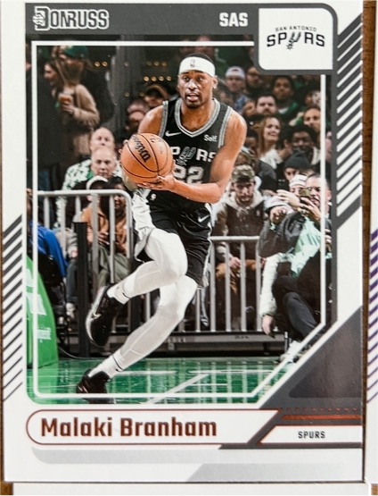 2024-25 Donruss #87 Malaki Branham — front