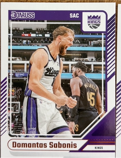 2024-25 Donruss #45 Domantas Sabonis — front