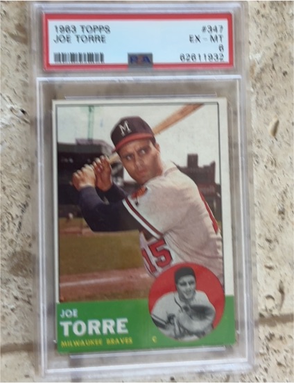 1963 Topps #347 Joe Torre — front