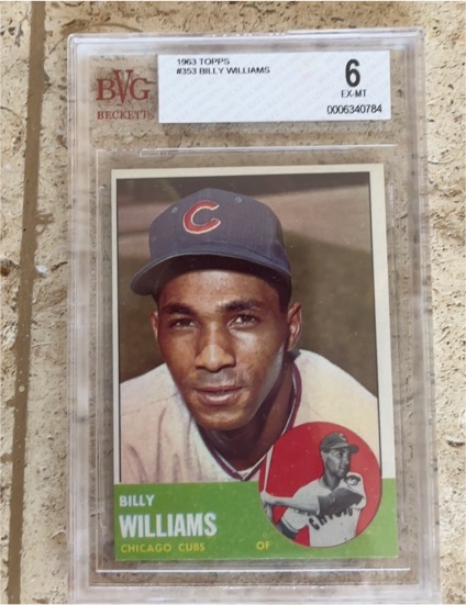1963 Topps #353 Billy Williams — front