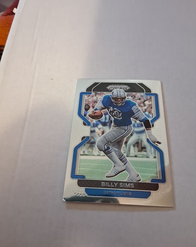 2021 Panini Prizm #154 Billy Sims — front