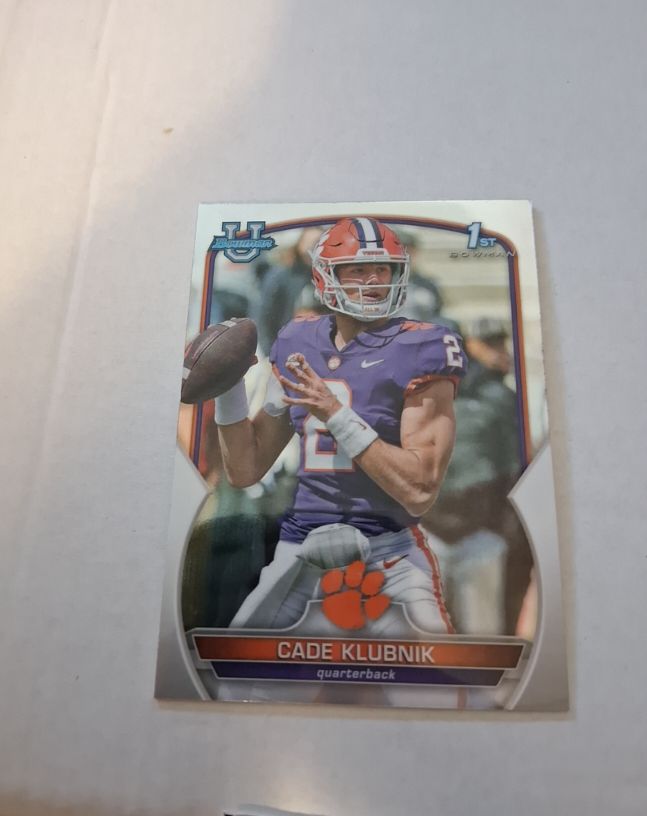 2022 Bowman University Chrome #42 Cade Klubnik — front