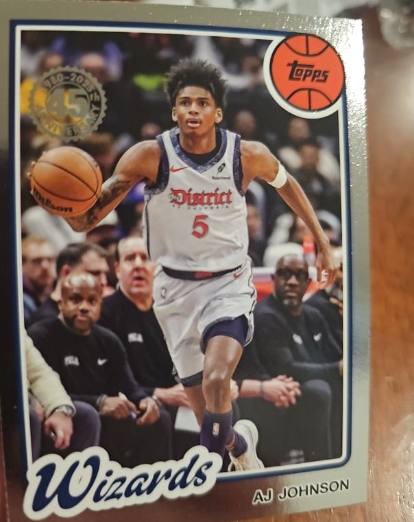 2025-26 Topps 1980-81 Topps #80BK-18 AJ Johnson — front