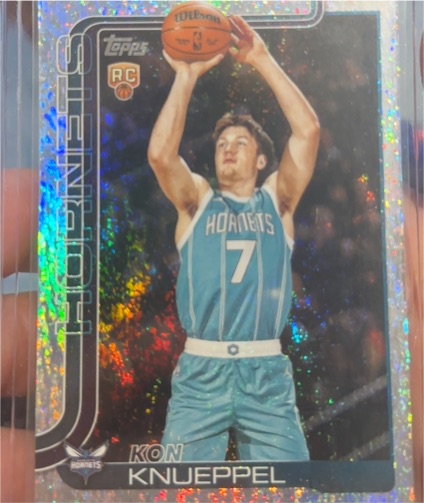 2025-26 Topps #204 Kon Knueppel — front