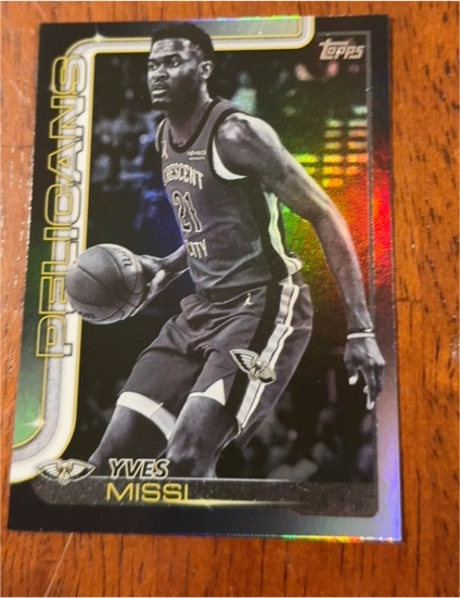 2025 Topps #191 Yves Missi — front