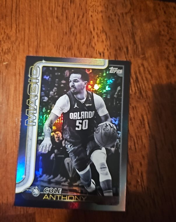 2025 Topps #50 Cole Anthony — front