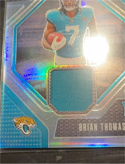 2024 Panini Prizm Rookie Gear #RG-BTJ Brian Thomas Jr. — front