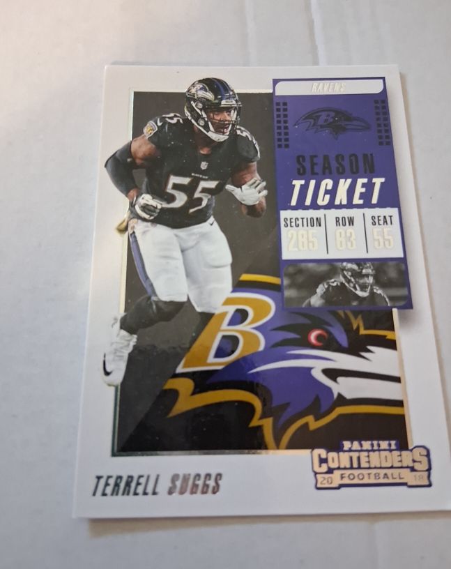 2018 Panini Contenders #92 Terrell Suggs — front