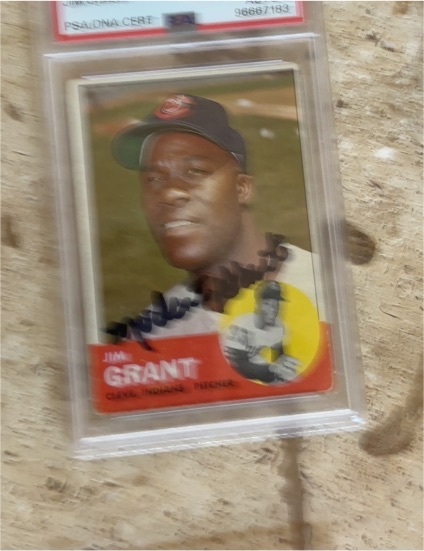 1963 Topps #80 Jim Grant — front