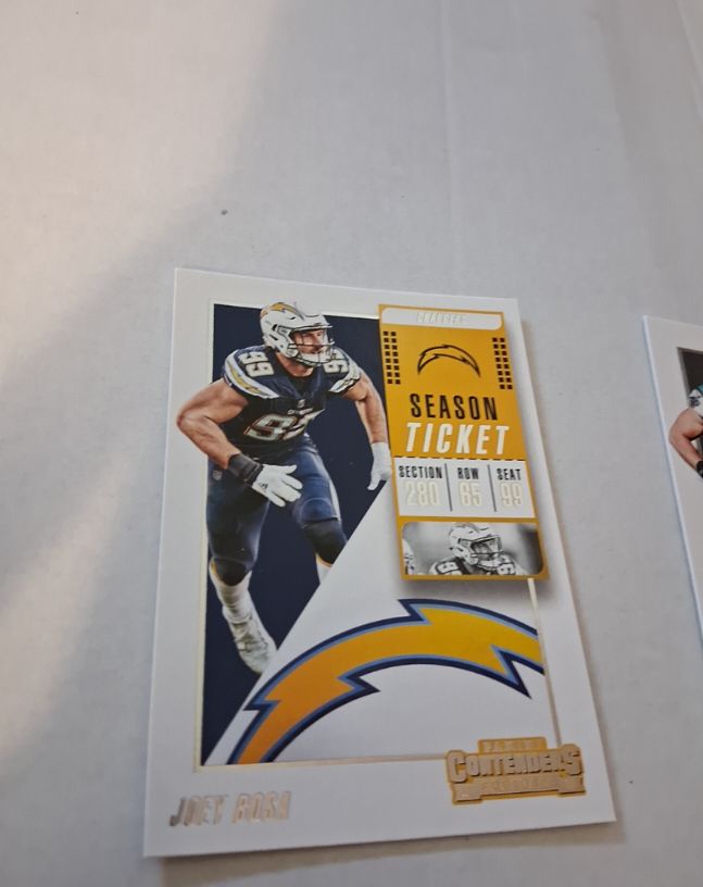 2018 Panini Contenders Season Ticket #50 Joey Bosa — front