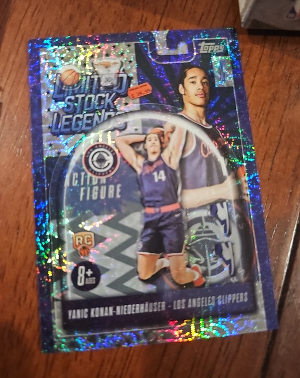 2025-26 Topps Limited Stock Legends #LST-9 Yanic Konan-Niederhauser — front