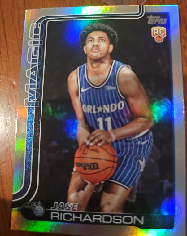 2025-26 Topps #225 Jase Richardson — front