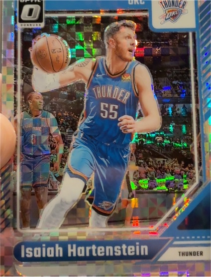 2024-25 Donruss Optic #114 Isaiah Hartenstein — front