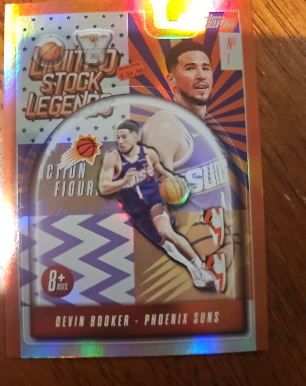 2025 Topps Basketball Limited Stock Legends #LST-36 Devin Booker — front
