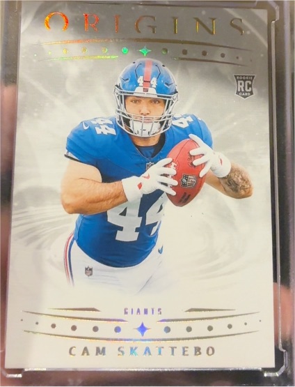 2025 Panini Origins #123 Cam Skattebo — front