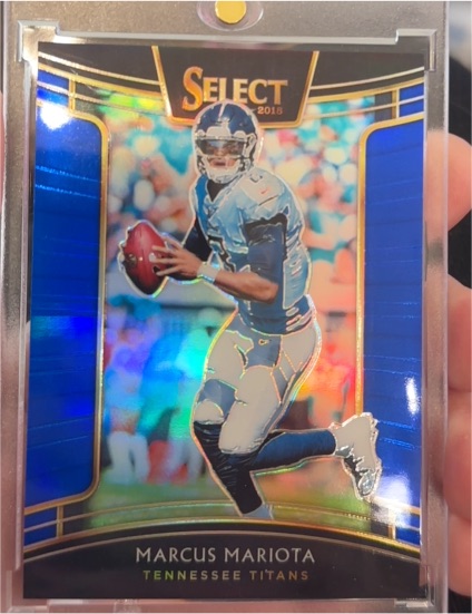 2018 Panini Select Concourse #91 Marcus Mariota — front