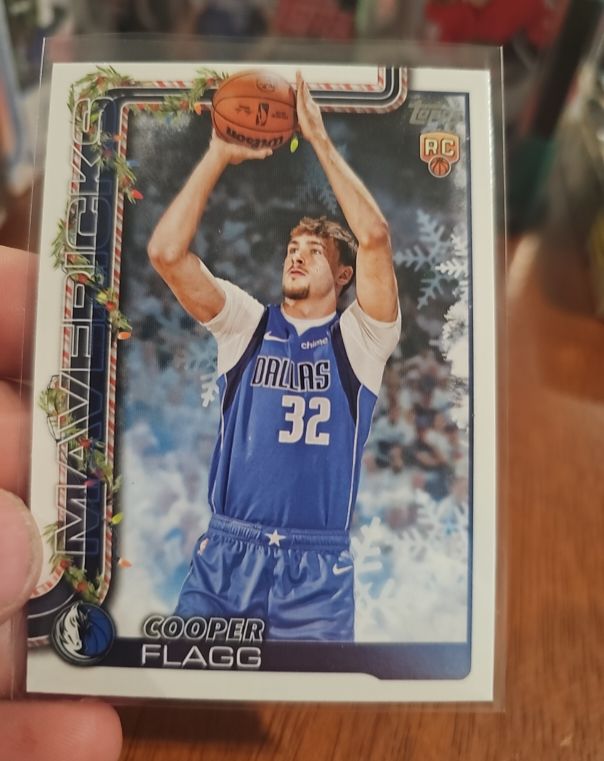 2025-26 Topps Holiday #H161 Cooper Flagg — front