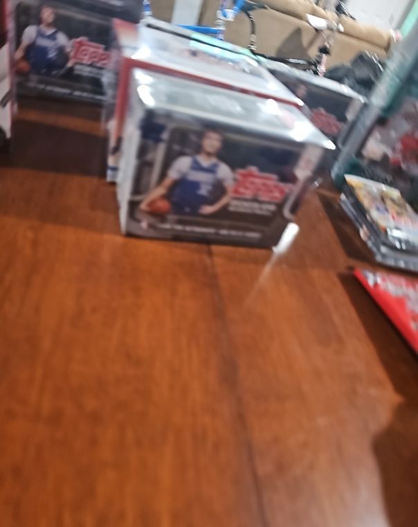 2025 Topps Chrome NBA Blaster Box Cooper Flagg RC — front