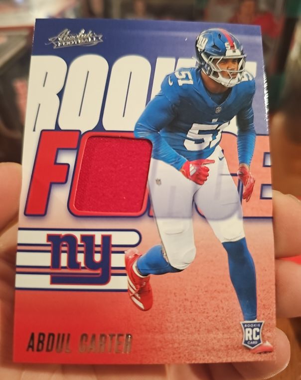2025 Panini Absolute #RF-ACR Abdul Carter — front